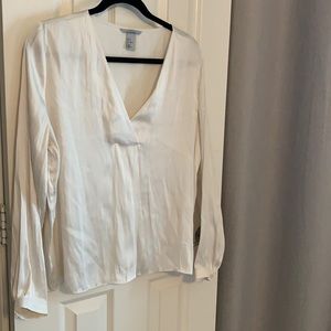 Satiny ivory H&M work top